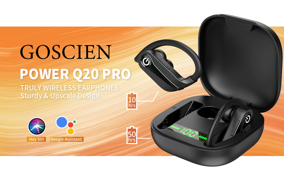 Goscien Q20 Wireless Sports earbuds