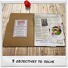 cold case mystery game solve the crime folder