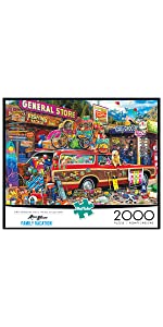 Family Vacation - 2000 Piece Jigsaw Puzzle