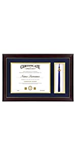 diploma frame with tassel holder