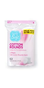 cotton pads rounds