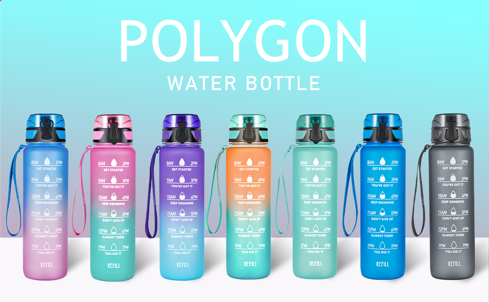 Polygon Water Bottle