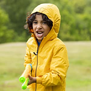 kids waterproof rain jacket windbreaker raincoat childrens puffer parka raincoat girls boys packable