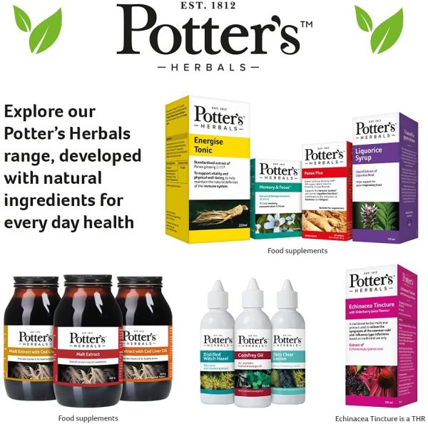 Potter's Herbals - Malt Extract - 650g