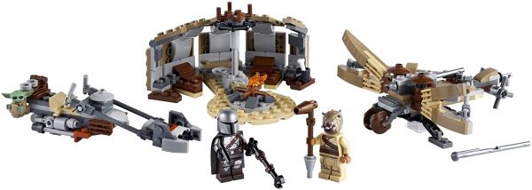 LEGO Star Wars: The Mandalorian Trouble on Tatooine 75299 Awesome Toy Building Kit for Kids Featuring The Child, New 2021 (277 Pieces) - Image 6