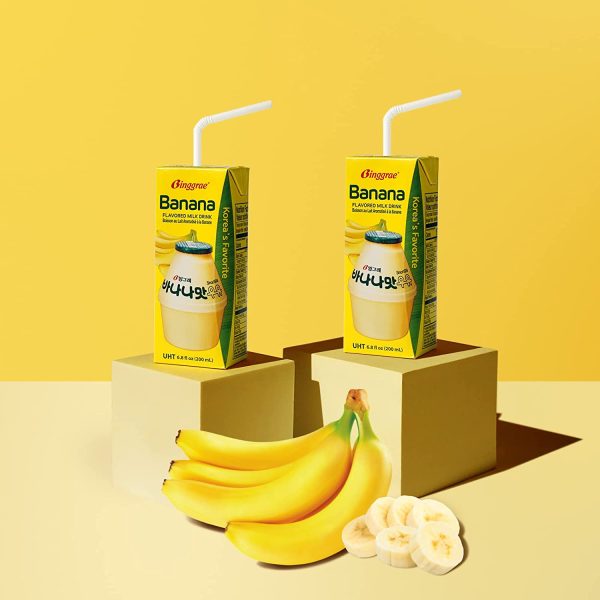 Binggrae Banana Flavor Milk 6 Pack by Binggrae - Image 3