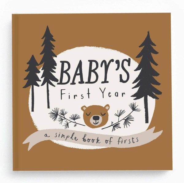 Baby Journal and Photo Album - Baby Books First Year Memory Book - Baby Memory Book of Firsts - Little Camper Memory Book - Image 3