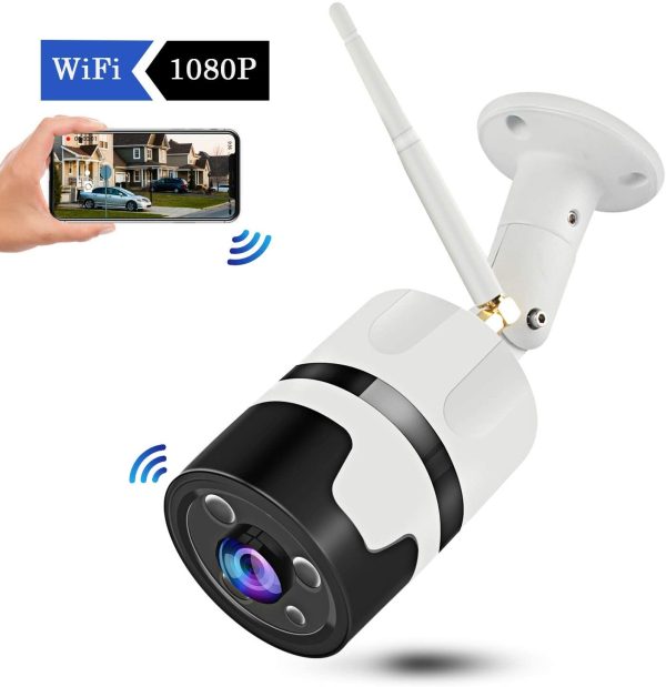 ??2022 New Version??Outdoor Wireless Security Camera, Waterproof WiFi IP Camera With FHD 1080P, 180?? Wide Angle Wireless Wifi Camera Home Surveillance Bullet Camera With Motion Detection, Night Vision, IP66 - Image 4