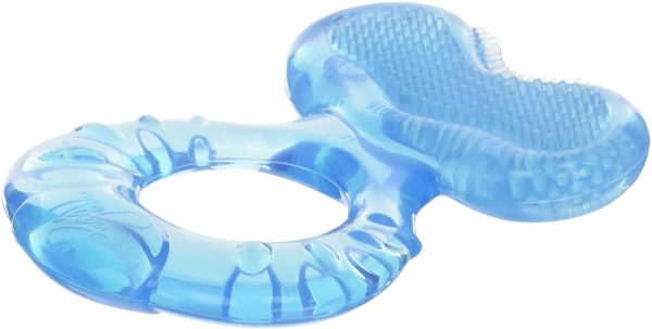 Nuby Soft Silicone Fish Teether Blue