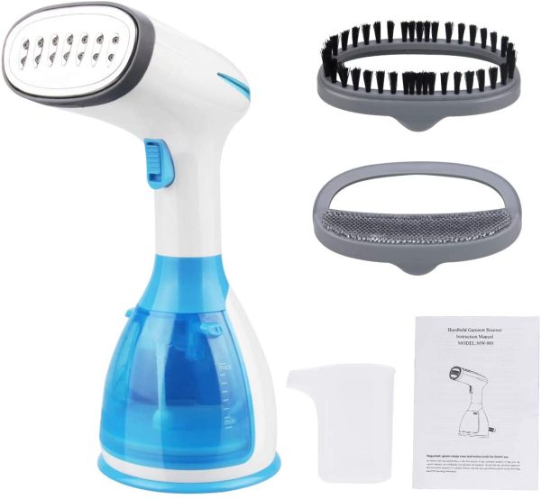 ??Upgraded??  Clothes Steamer - Portable Handheld Garment Clothing Steamer 1100W 280ml Travel Steamer Fabric 20s Fast Heat-up Auto-Off Ideal for Home Office - Image 7