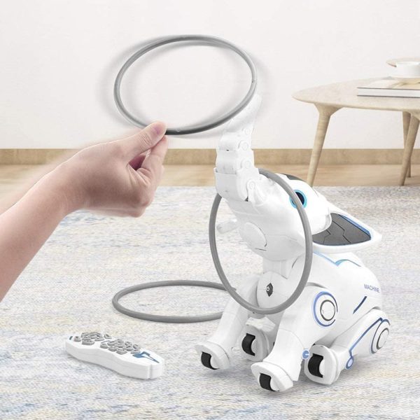 WomToy Remote Control Robot Elephant Toy, RC Robotic Elephant Toys Singing Dancing Interactive Children Toy Early Educational Imitates Animals for Boys&Girls, Christmas Gifts for Kid Age 1-12 Years Old - Image 5