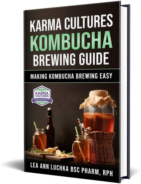 KOMBUCHA STARTER KIT DELUXE - 2 Brews - Organic, complete kombucha kit online. Includes kombucha scoby and all accessories needed to brew 2 BATCHES of this fermented drink. - Image 3