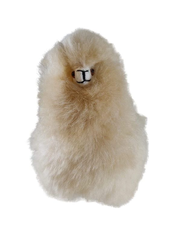 Peru Gift 100% Baby Alpaca Fur "LLAMA LOVE" ? Handmade ? Hypoallergenic & Pillow Soft ? (9") - Image 3