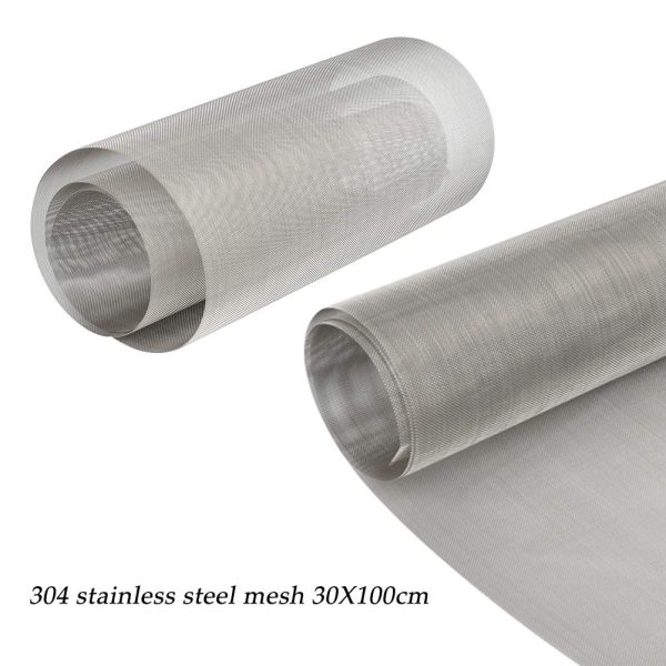 304 Stainless Steel Woven Wire 30 Mesh - 12"X 40" Filter Screen Sheet Filtration Cloth - Image 5