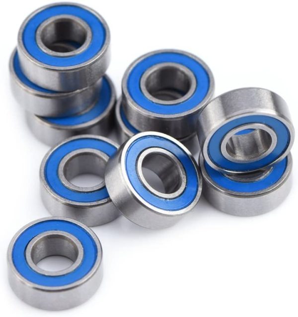 10Pcs MR115-2RS 5x11x4mm Miniature Ball Bearings, Steel Bearings, Used for 3D Printers, Model, Skateboard, Roller Slip - Image 2