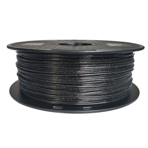 Marble PLA Black 3D Printer PLA Filament 1.75 mm 1KG (2.2lbs) 3D Printing Material Sparkle Black Stone Rock CC3D PLA - Image 3