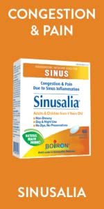 Sinusalia for congestion and pain related to sinus