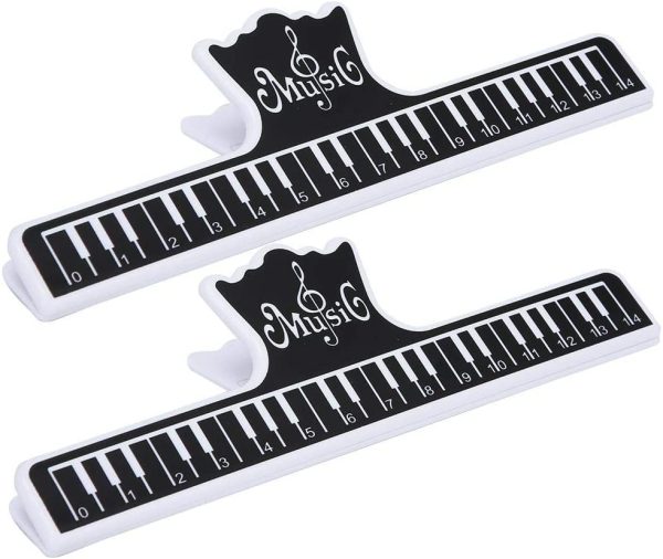 2Pcs Plastic Sheet Music Holders Page Marker Clips Piano Music Sheet Holder Musical Instrument Accessories - Image 9