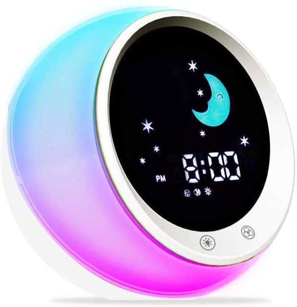 Time to Wake Alarm Clock for Kids, Children's Sleep Trainer, Kids Wake Up Light, Sleep Sound Machine - Image 7