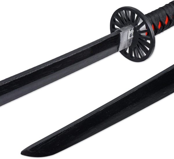 Zisu Bamboo Blade Demon Slayer Sword, About 41 inches, Hashira Pillars & Protagonist Katana, Anime Original Texture