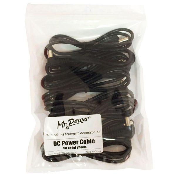 Mr.Power Guitar Effect Pedal DC Cable 2.1 mm Power Lead/cord Pack of 8 - Image 5