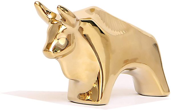 Small Animal Statues Home Decor Modern Style Gold Decorative Ornaments for Living Room, Bedroom, Office Desktop, Cabinets - Image 6