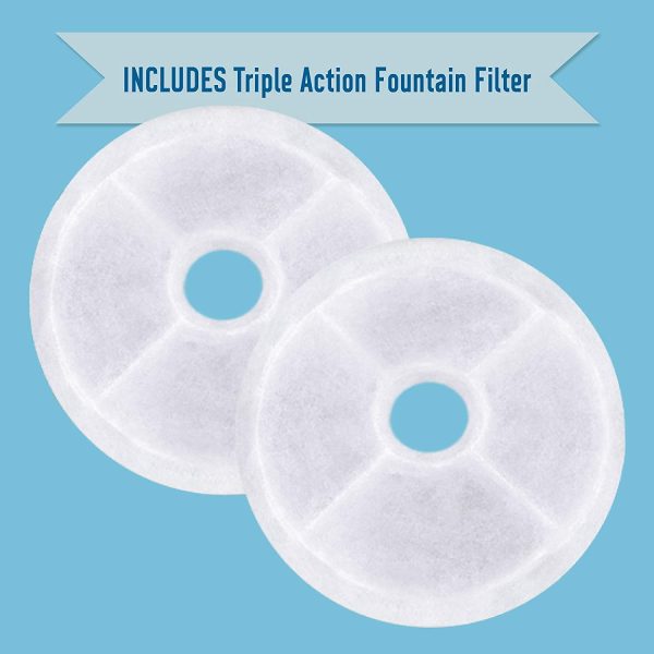 Zeus H2EAU Triple Action Fountain Filters - 2 Pack - Image 4