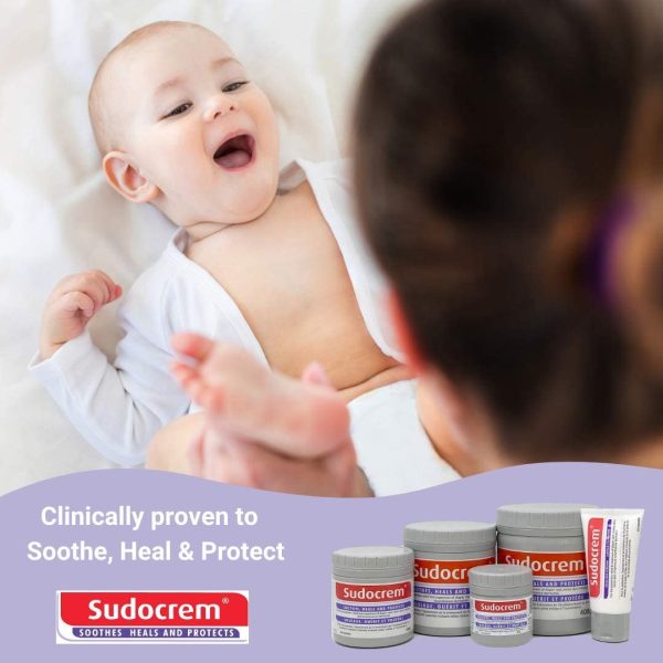 Sudocrem - Diaper Rash Cream for Baby, Soothes, Heals, and Protects, Relief and Treatment of Diaper Rash, Zinc Oxide Cream - 400g - Image 3