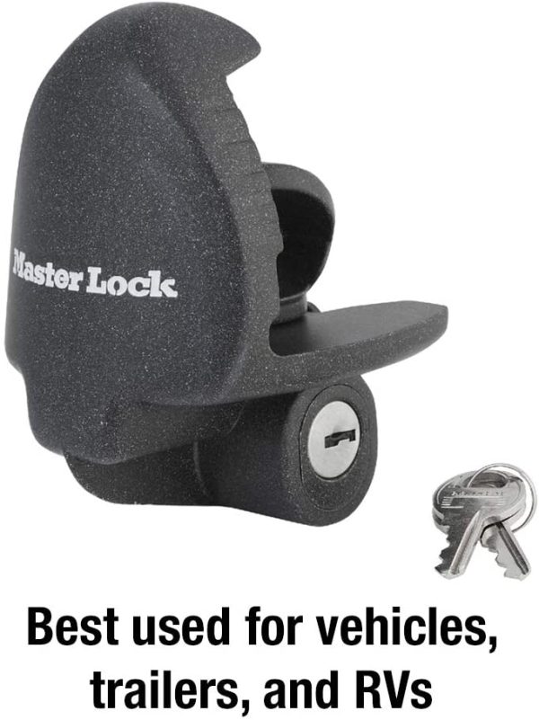 Master Lock 379ATPY Universal Trailer Coupler Lock - Image 2