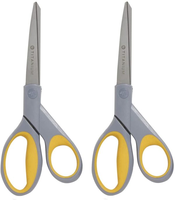 Westcott Titanium 2-Pack Scissor (13901)