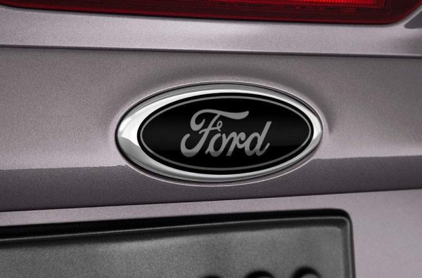 2004-2014 Ford F150 Front Grille Tailgate Emblem, Oval 9"X3.5", Decal Badge Nameplate Also Fits for 04-14 F250 F350, 11-14 Edge, 11-16 Explorer, 06-11 Ranger, 07-11 Expedition (Black) - Image 4