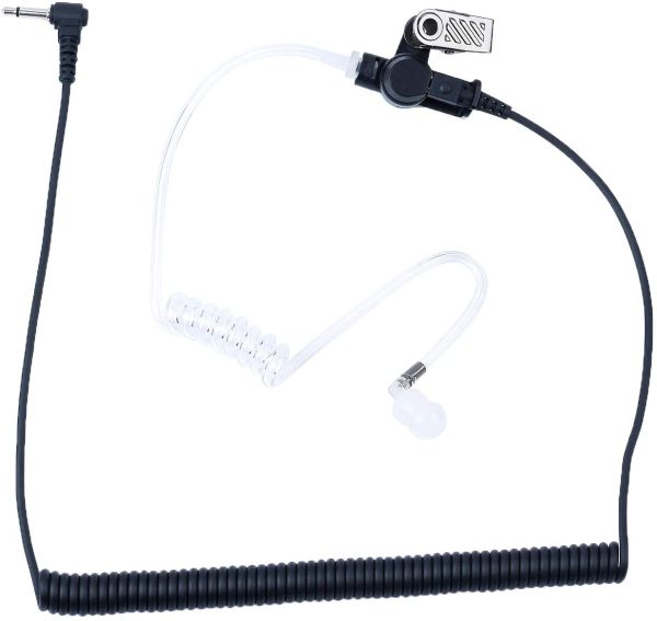 3.5mm Acoustic Tube Listen only Earpiece Headset for Radio or Walkie Talkie Mic - Image 6