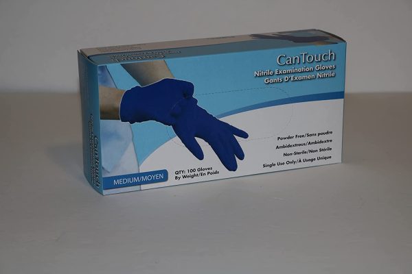 Nitrile Glove Powder Free, Medium, M, 100 Pcs/Box, Latex Free - Image 3