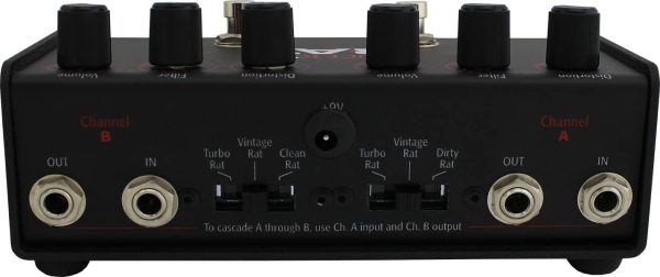 RAT Distortion Pro Co Deucetone Distortion Pedal, Black - Image 2