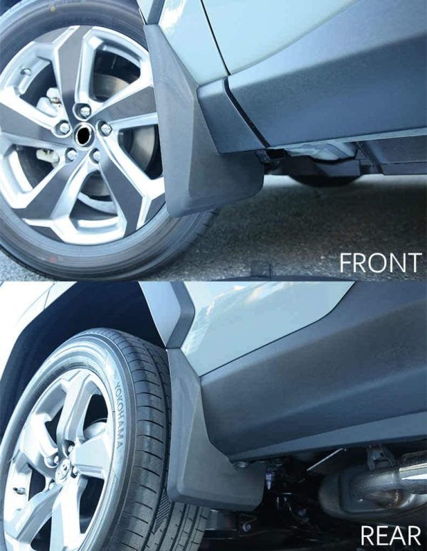 Mud Flaps Kit for Toyota XA50 RAV4 2019 2020 2021 2022 Mud Splash Guard Front and Rear 4-PC Set by