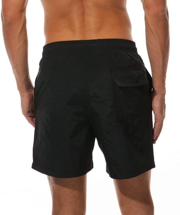 Rdruko Men's Swim Trunks Quick Dry Beach Board Shorts with Pockets - Image 2