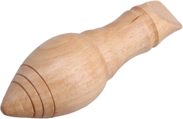 Yibuy 10.5x4cm Wooden Long Type Bird Caller Whistle Cuckoo Whistle Musical Instrument - Image 4