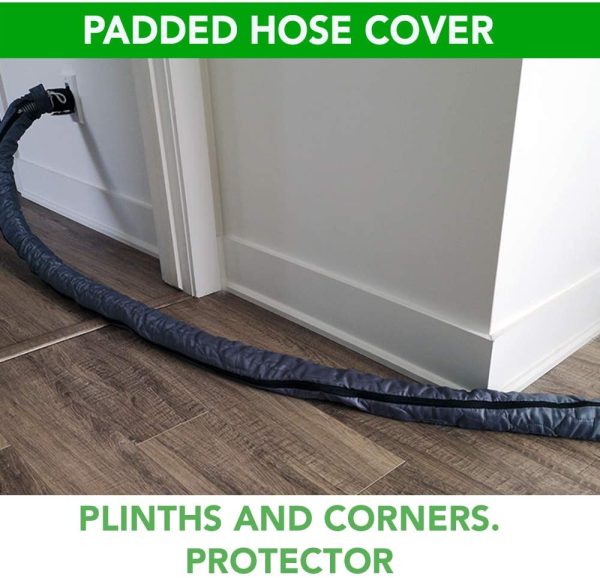 Central Vacuum Hose Cover - 35-37 ft - Paded Machine Washable Universal Cover - Image 5