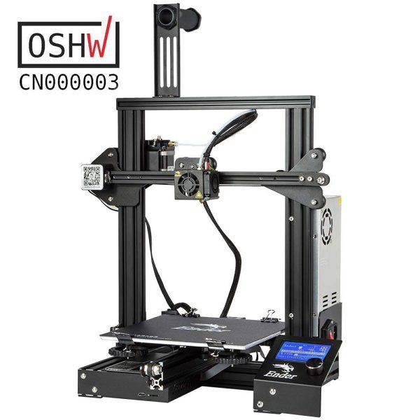 Official Creality Ender 3 3D Printer Fully Open Source with Resume Print Function 220x220x250mm