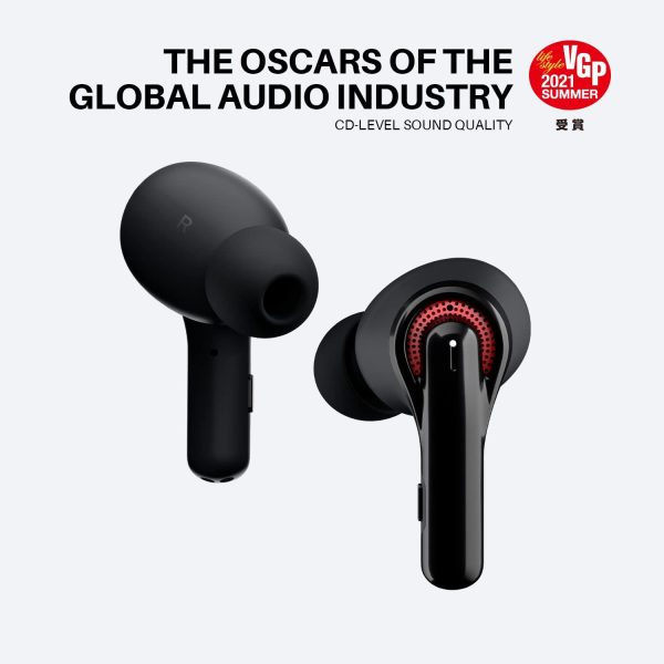 [Upgraded Version]2022 Wireless Earbuds,  Qualcomm QCC3040 Bluetooth 5.2, 4 Mics CVC 8.0 Call Noise Reduction 50H Playtime Clear Calls Volume Control True Wireless Bluetooth Earbuds Headphones, FlyBuds C1 Black - Image 2