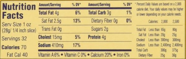 ORIGINAL Pasteurized Cheese Loaf 32oz by - Image 4