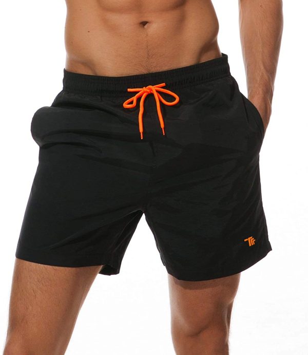 Rdruko Men's Swim Trunks Quick Dry Beach Board Shorts with Pockets - Image 7