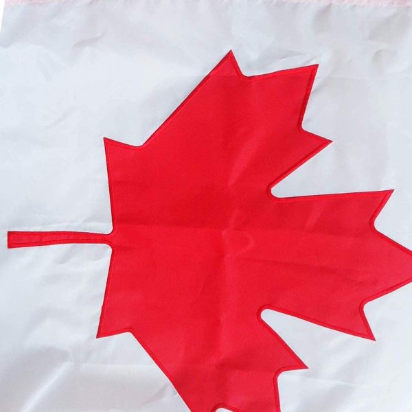 Canadian Garden Flag 12.5X18 Inches -Double sided Nylon 210D Embroidered Maple Leaf Outdoor Home & &House Decoration Farmhouse Summer Yard Outdoor Patriotic Decor - Image 4