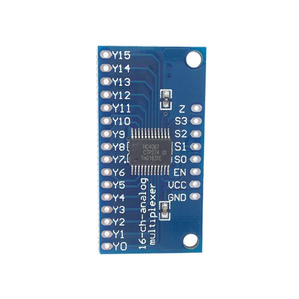 DAOKI 10pcs CD74HC4067 16-Channel Analog Digital Multiplexer Breakout Board Module for Arduino 2V-6V Microcontroller 16 Device RX Lines