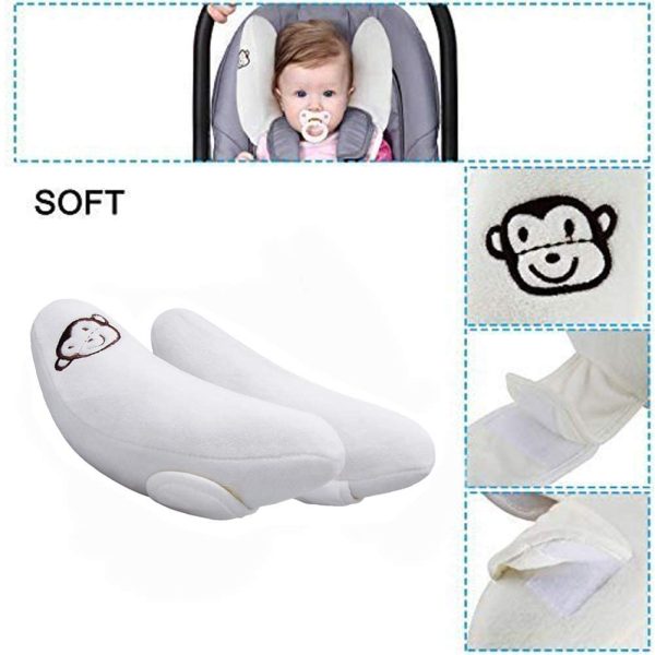 Adjustable Infants and Baby Neck Head Support,U-Shape Children Travel Pillow Cushion for Car Seat,Offers Protection Safety for Kids - Image 3