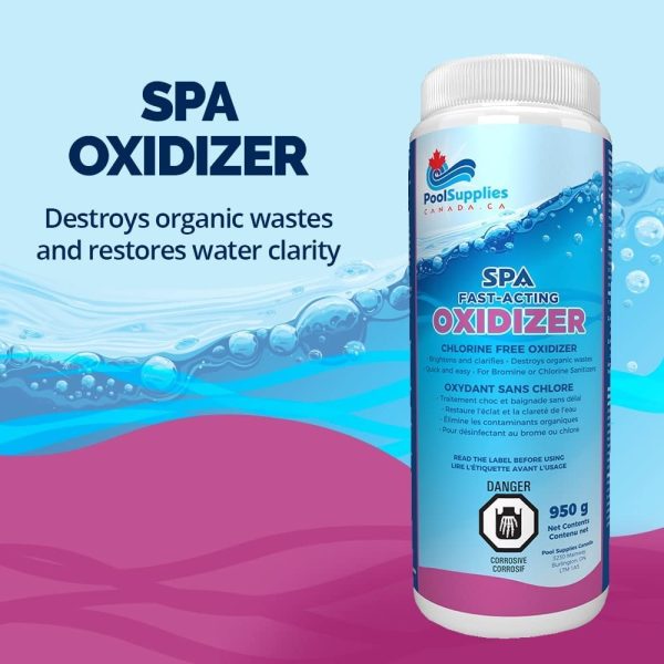 Spa Oxidizer Shock Non-Chlorine (950g) by Pool Supplies Canada - Image 2