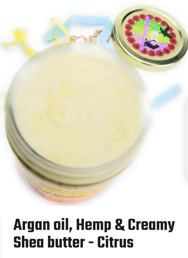 7.75 oz fl- Organic body butter, pregnancy stretch mark: Argan Oil, Shea butter, Cocoa, Mango butter - Image 2