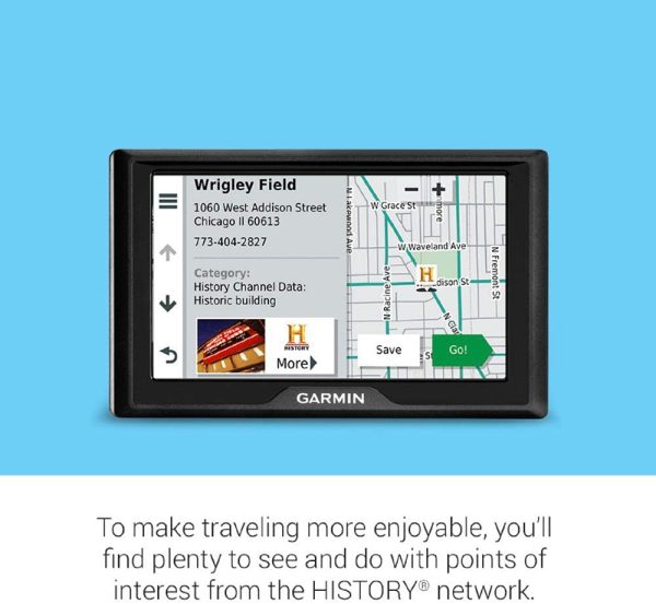 Garmin Drive 52 & Traffic: GPS Navigator with 5?? Display Features Easy-to-Read menus and maps, Traffic alerts, Plus Information to enrich Road Trips - Image 5