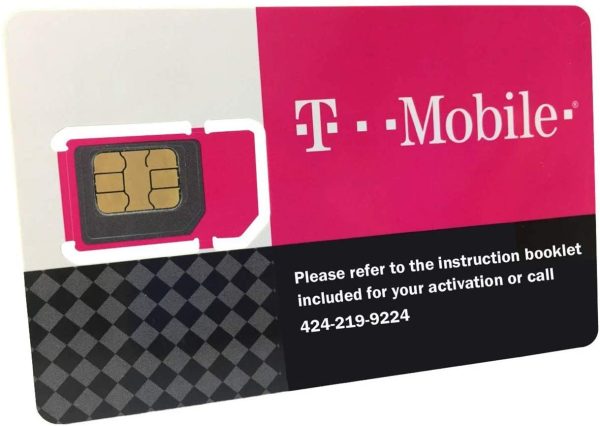 T-Mobile Prepaid SIM Card Unlimited Talk, Text, and Data for 30 Days (for use in United States)