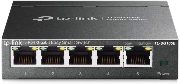 TP-Link 5 Port Gigabit Ethernet Easy Smart Switch, Unmanaged Pro, Plug and Play, Desktop/Wall-Mount, Sturdy Metal W/ Shielded Ports, Limited Lifetime Protection, Support QoS, Vlan, IGMP and Link Aggregation (TL-SG105E) - Image 7